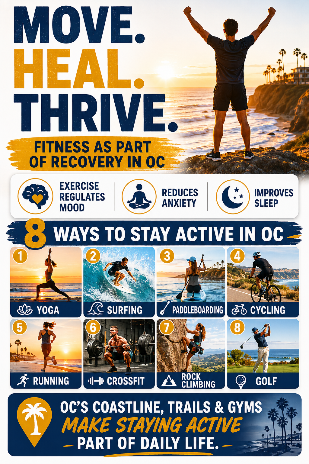 Fitness as part of recovery in orange county